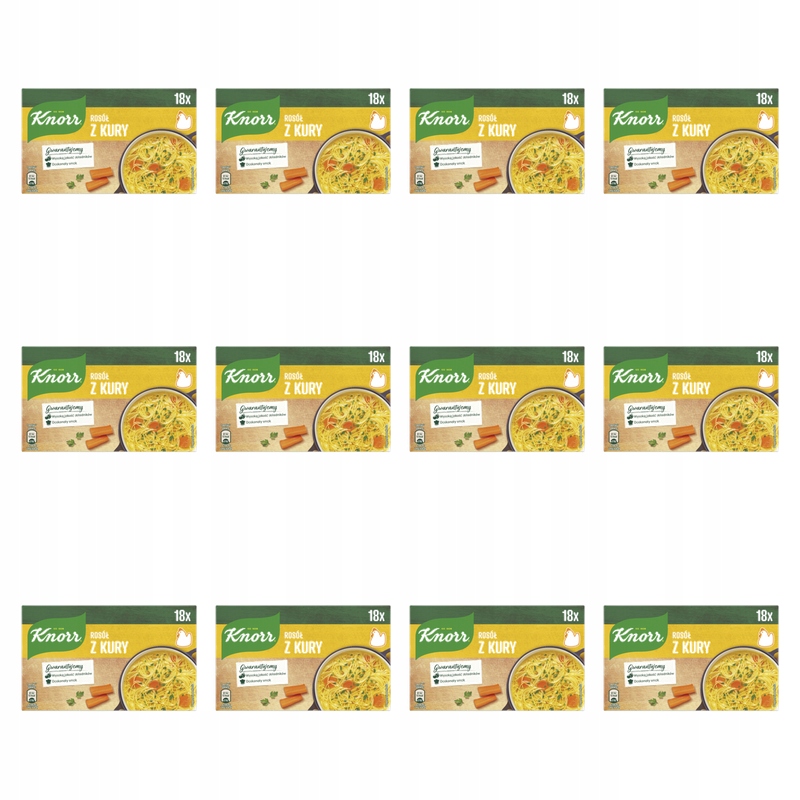 Knorr Vývar Slepičí vývar 9 l 180 g X12