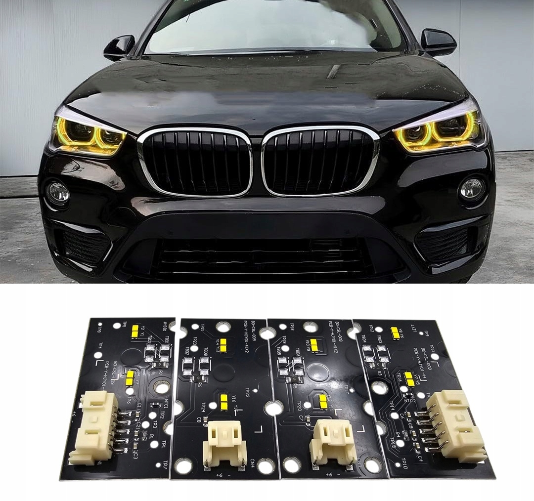 Moduly Csl Žluté Drl Bmw X1 F48 F49 2014-2019 Komplet Pravá Levá