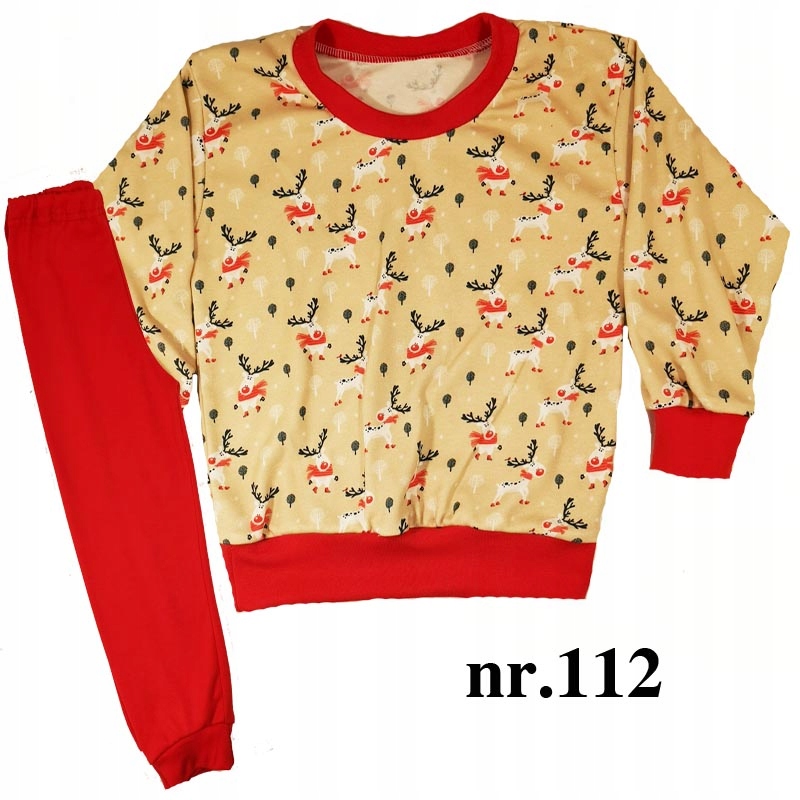 Piżamki Długi Rękaw 100% bawełna POLSKIE 128 cm Bohater / Bajka brak