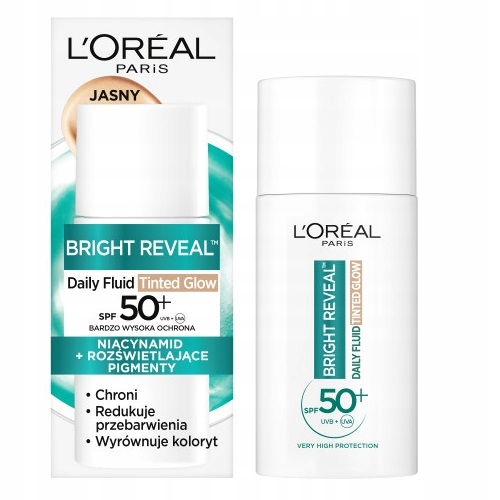 L'Oreal Paris Bright Reveal redukující pigmentové skvrny s SPF50+ Světlý odstín