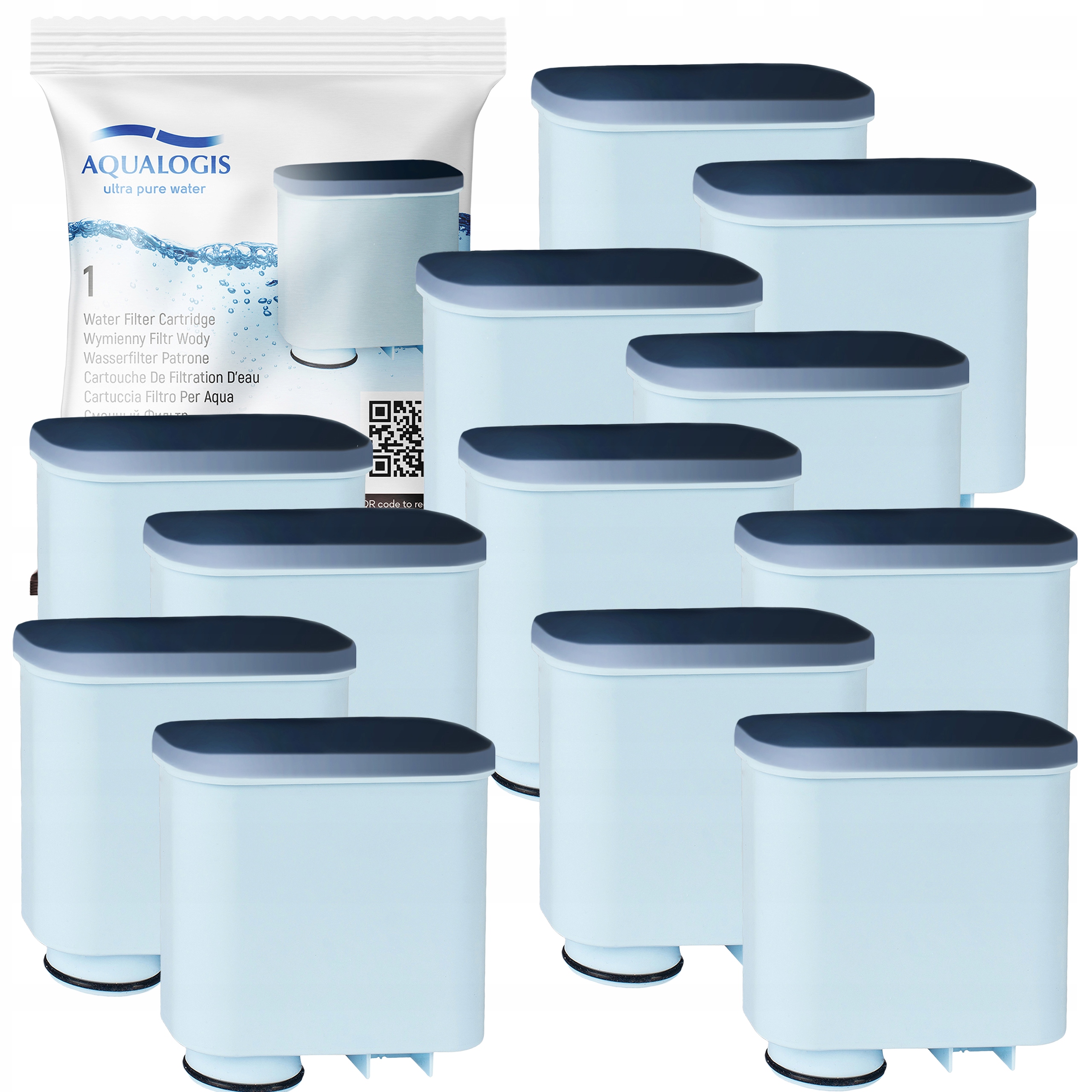 12xFilter pre Saeco Philips Latte Go 3100 5400 4300 5000 filter vody CA6903/00