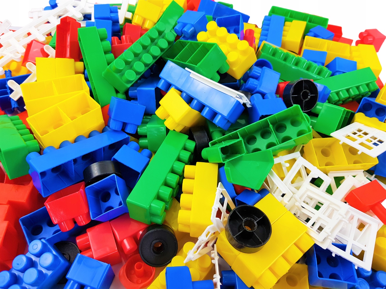 KLOCKI KONSTRUKCYJNE 500 el POLSKIE ZESTAW KLOCKÓW Kod producenta 500