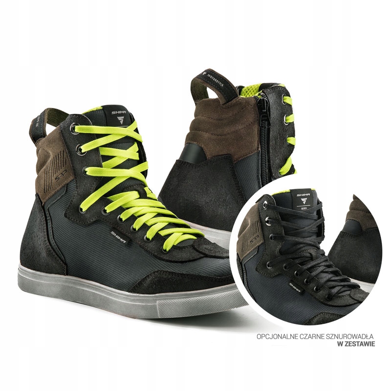 Buty trampki motocyklowe SHIMA REBEL VENTED MEN 43 Rozmiar 43
