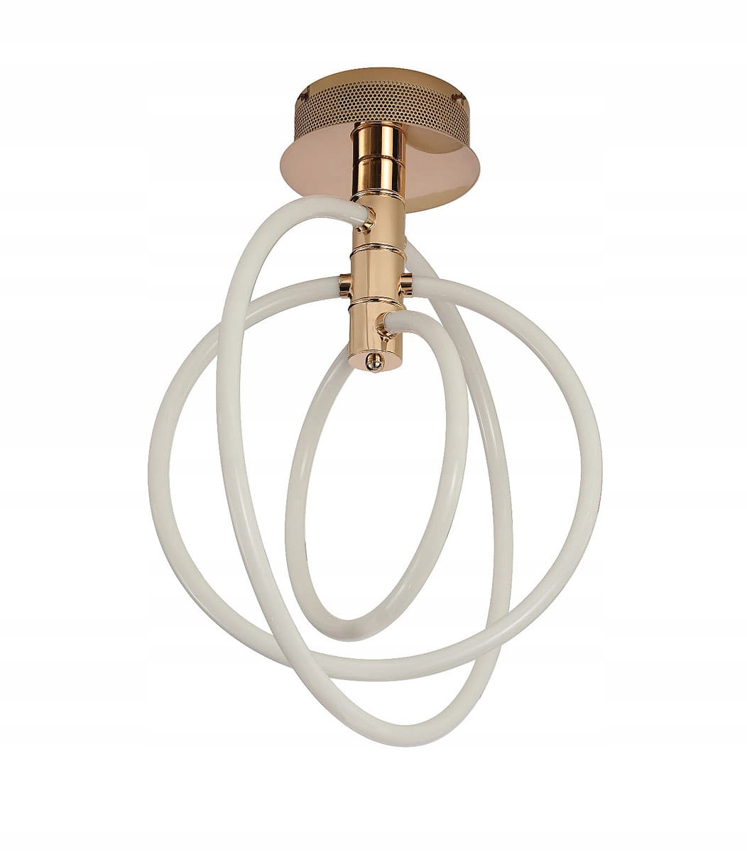 Stropné Svietidlo Selvini Led 55,5W farba svetla teplá biela 3000K zlatý klasický