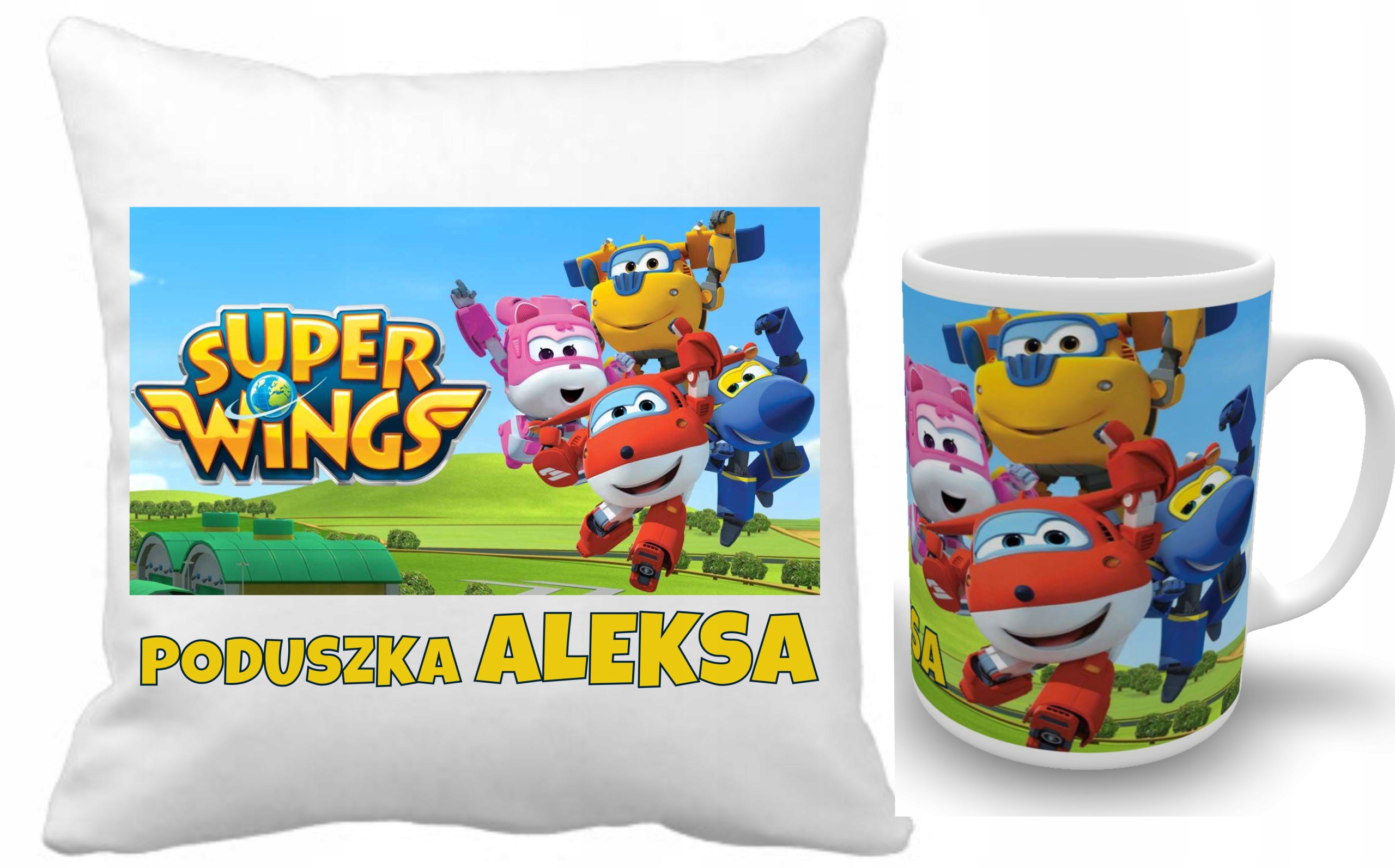 

Wings Zestaw Poduszka+kubek+imię