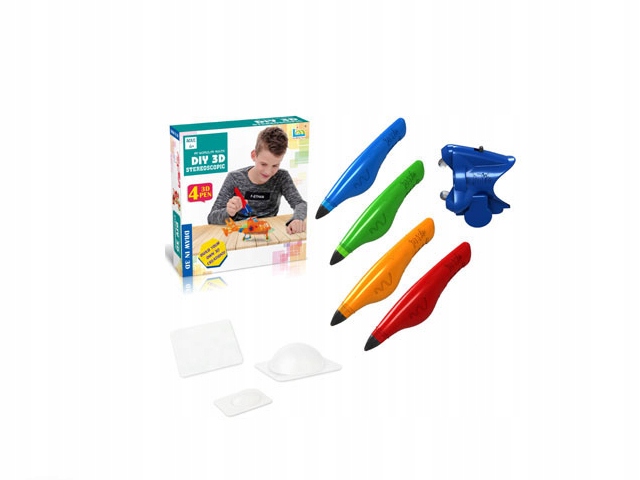 

Długopis 3D duży zestaw Rysowanie Magic Pen 4 szt