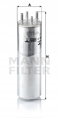 Mann-Filter WK 857/1 Filtr paliwa Typ silnika benzyna