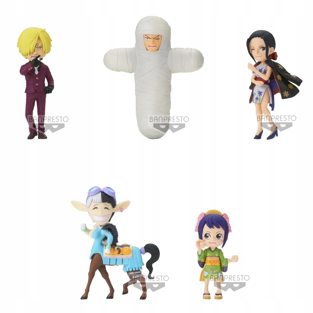 One Piece Wcf Wanokuni Onigashima 5 Sada 12 figurek 7 cm