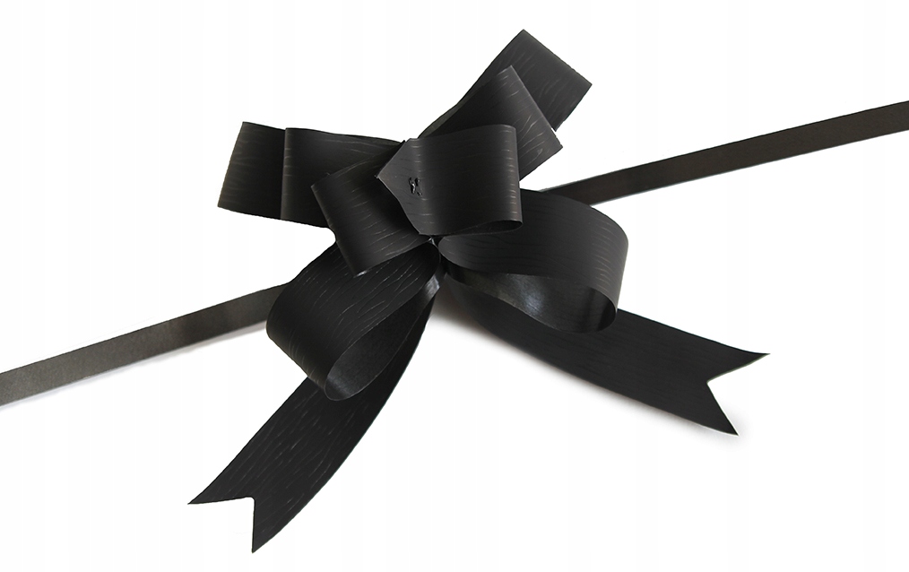 KOKARDA ŚCIĄGANA CZARNA MATOWA BN