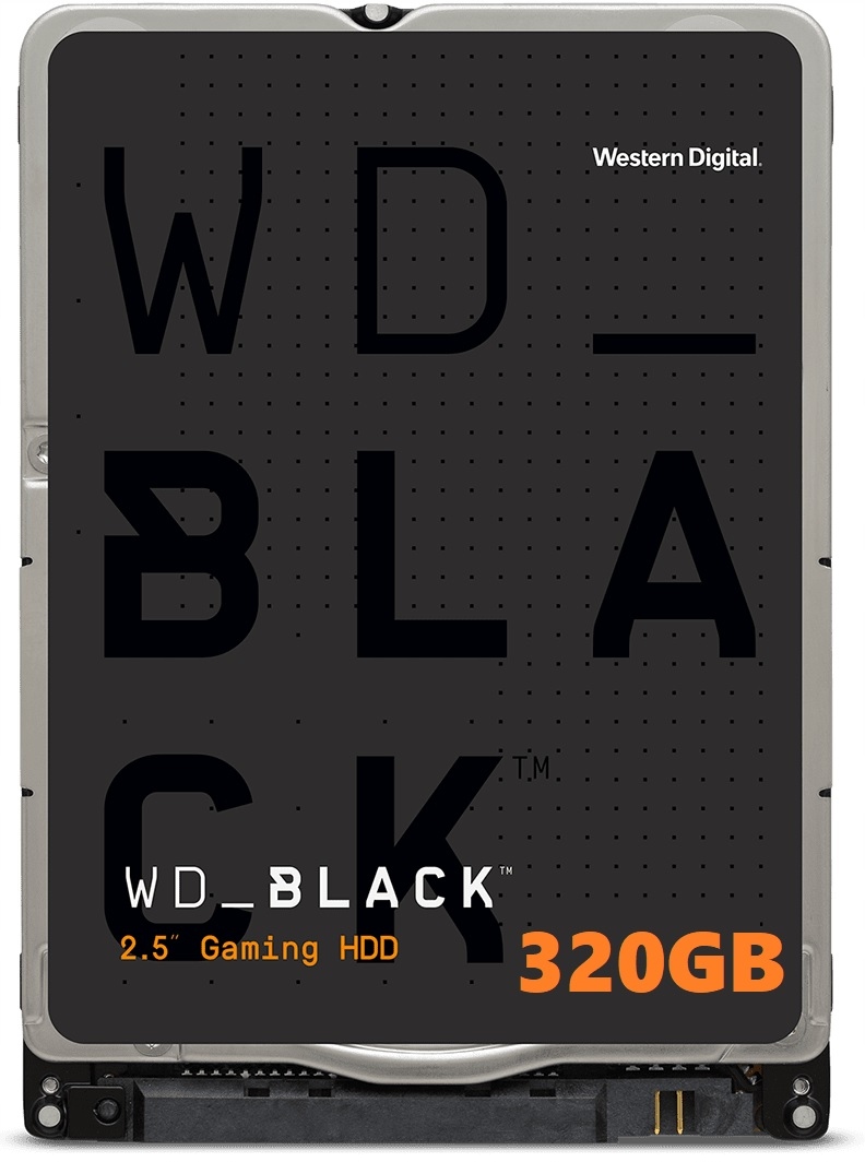 Wd Black 320GB 7.2K 16MB Sata III 2.5'' WD3200BEKX