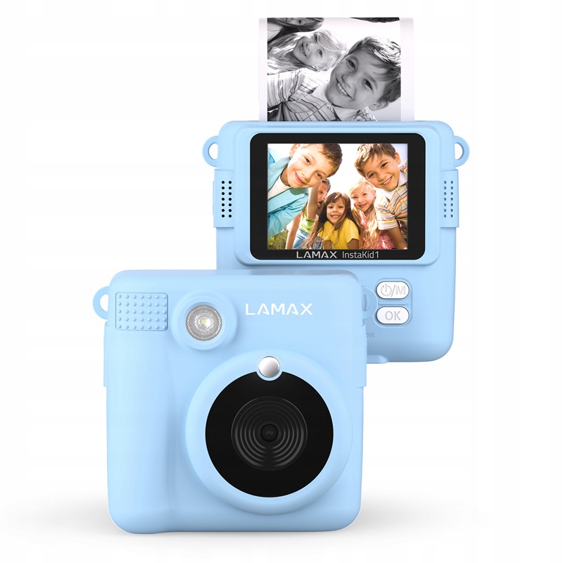Lamax InstaKid1 Blue – Aparat dla dzieci z drukiem termicznym