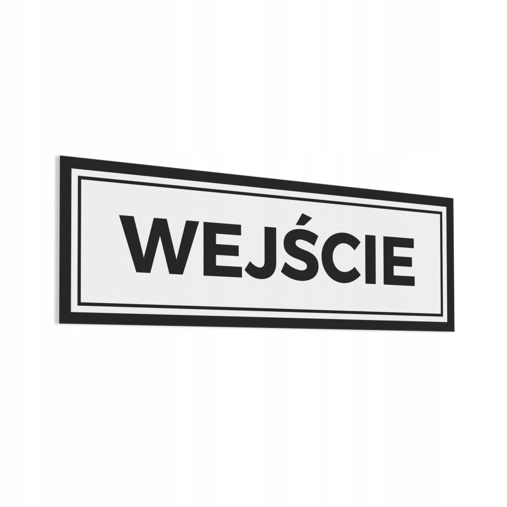 

Naklejka Wejście 10x30