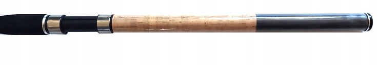 LEKKA mocna WĘDKA FEEDER 3,60 m BLACK FORCE 3 SZCZYTÓWKI 60-180 g ! Materiał wędki włókno węglowe