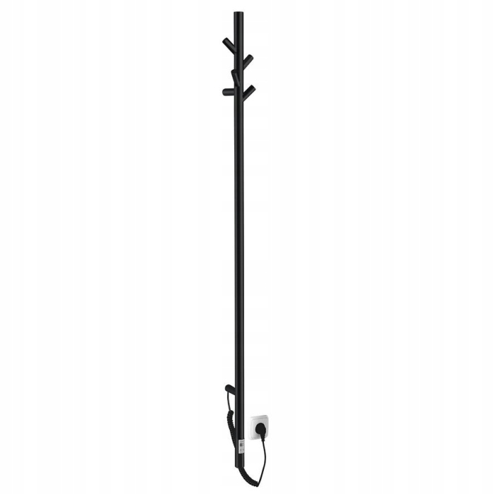 Sapho Pasador elektrická sušička uterákov 150x1500 mm 30W čierna ER175