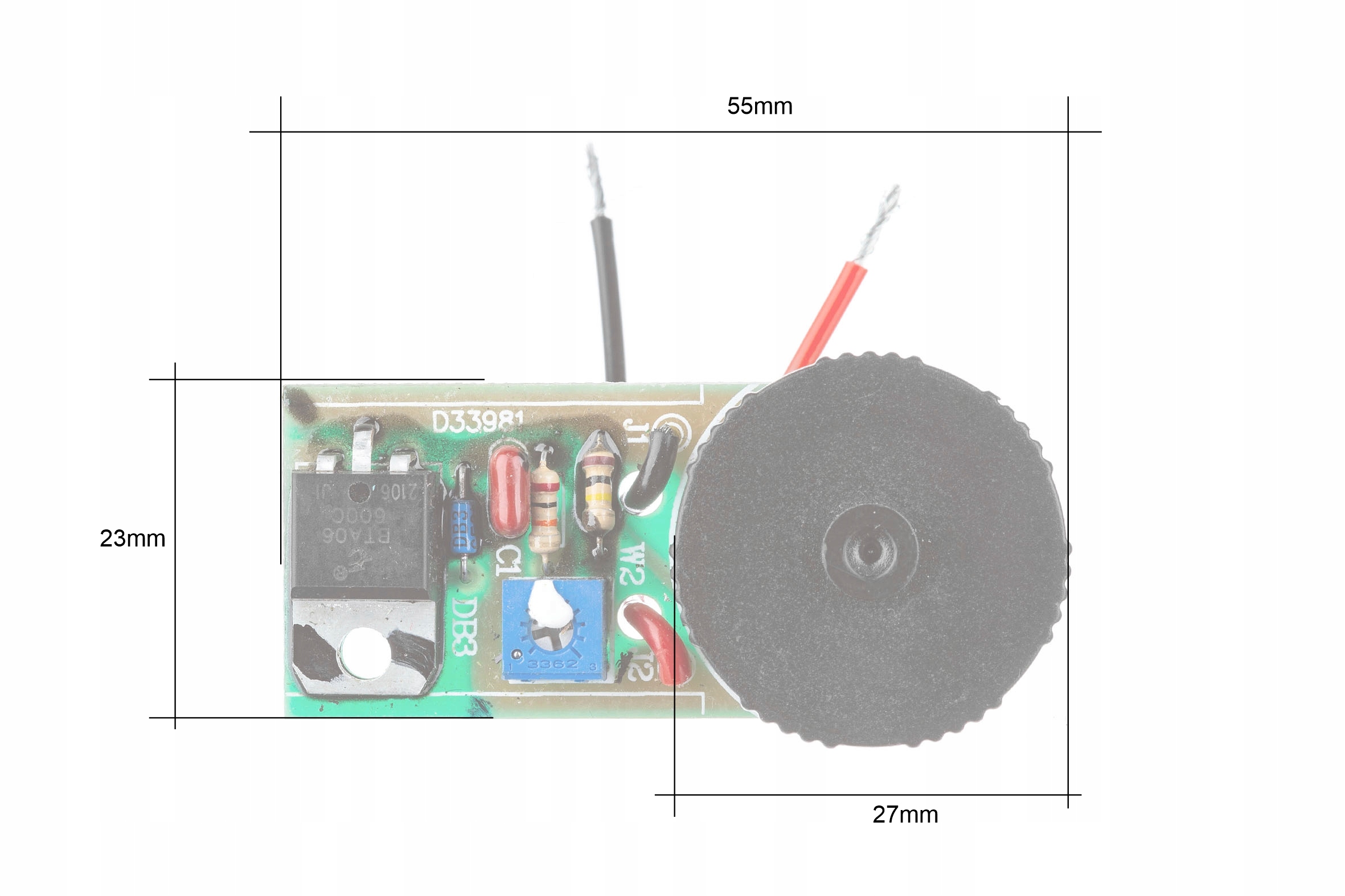 REGULATOR OBROTÓW DO SZLIFIERKI PROSTEJ ECDG001 REGULATOR SZLIFIERKA PROSTA Marka Euro Craft