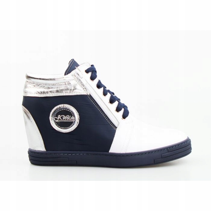 Barevné Kotníkové Boty, Tenisky Na Skrytém Klínku, Kůže