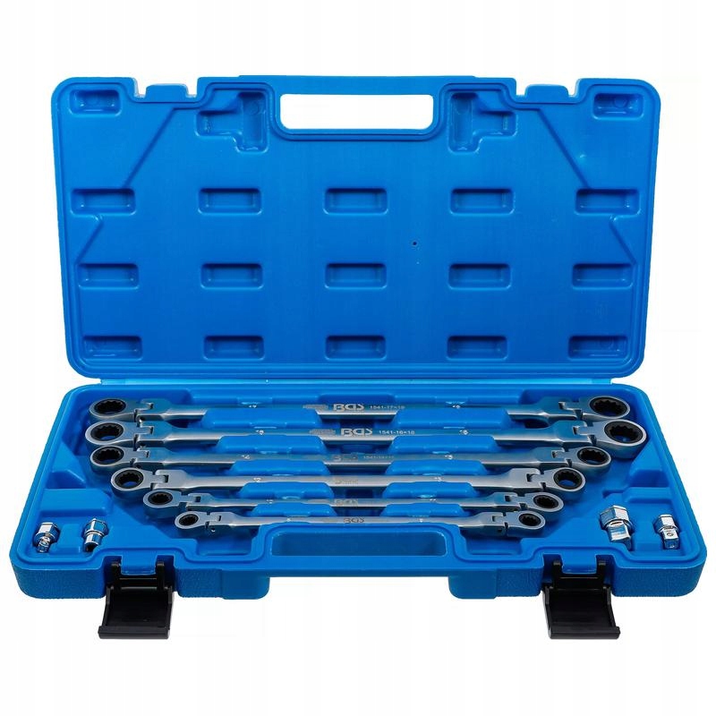 Sada 10 obojstranných kĺbových skrutkovačov 8-19 mm, Bgs 1541