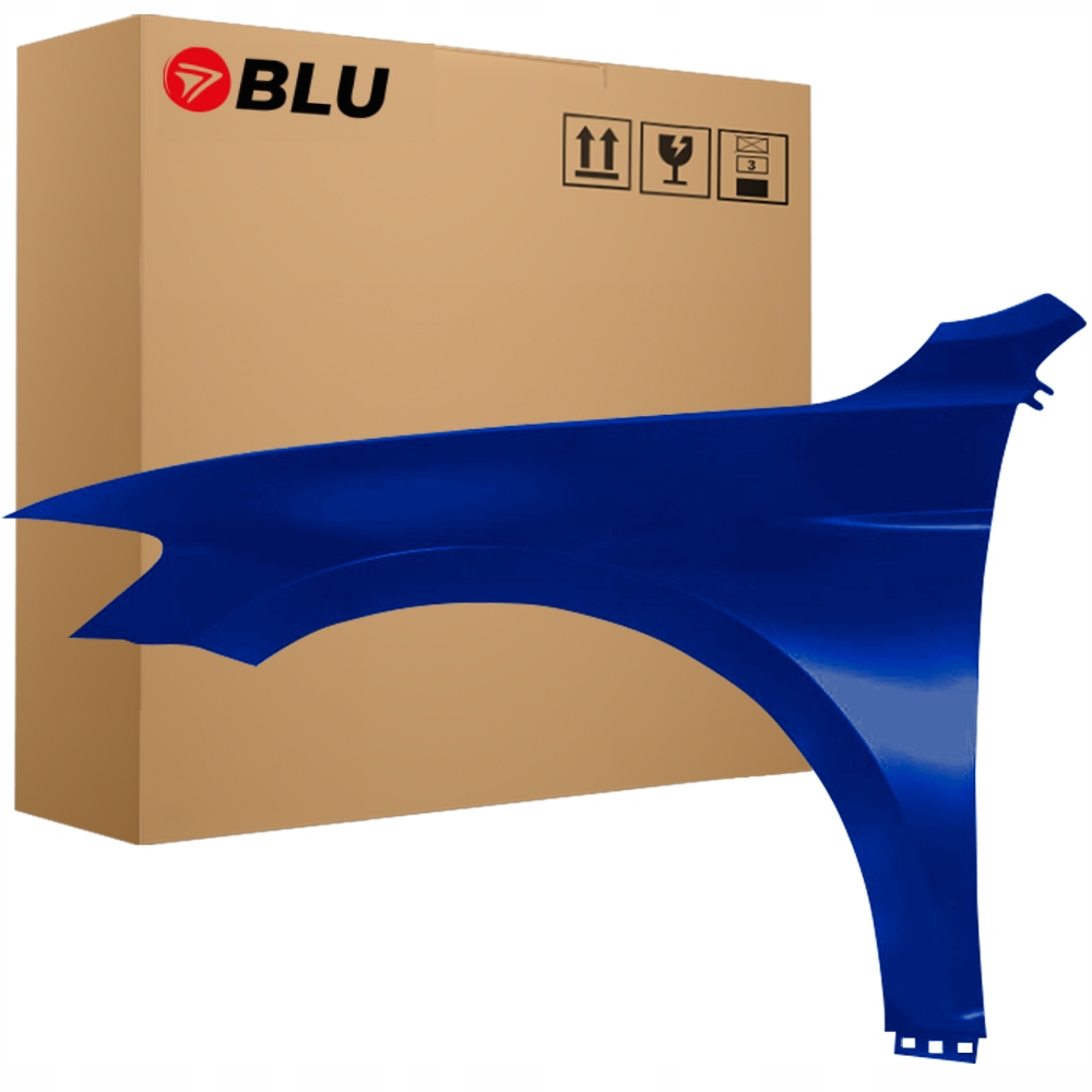 Blu Blatník Vw Passat B8 LD5K levý modrý 14-23 přední