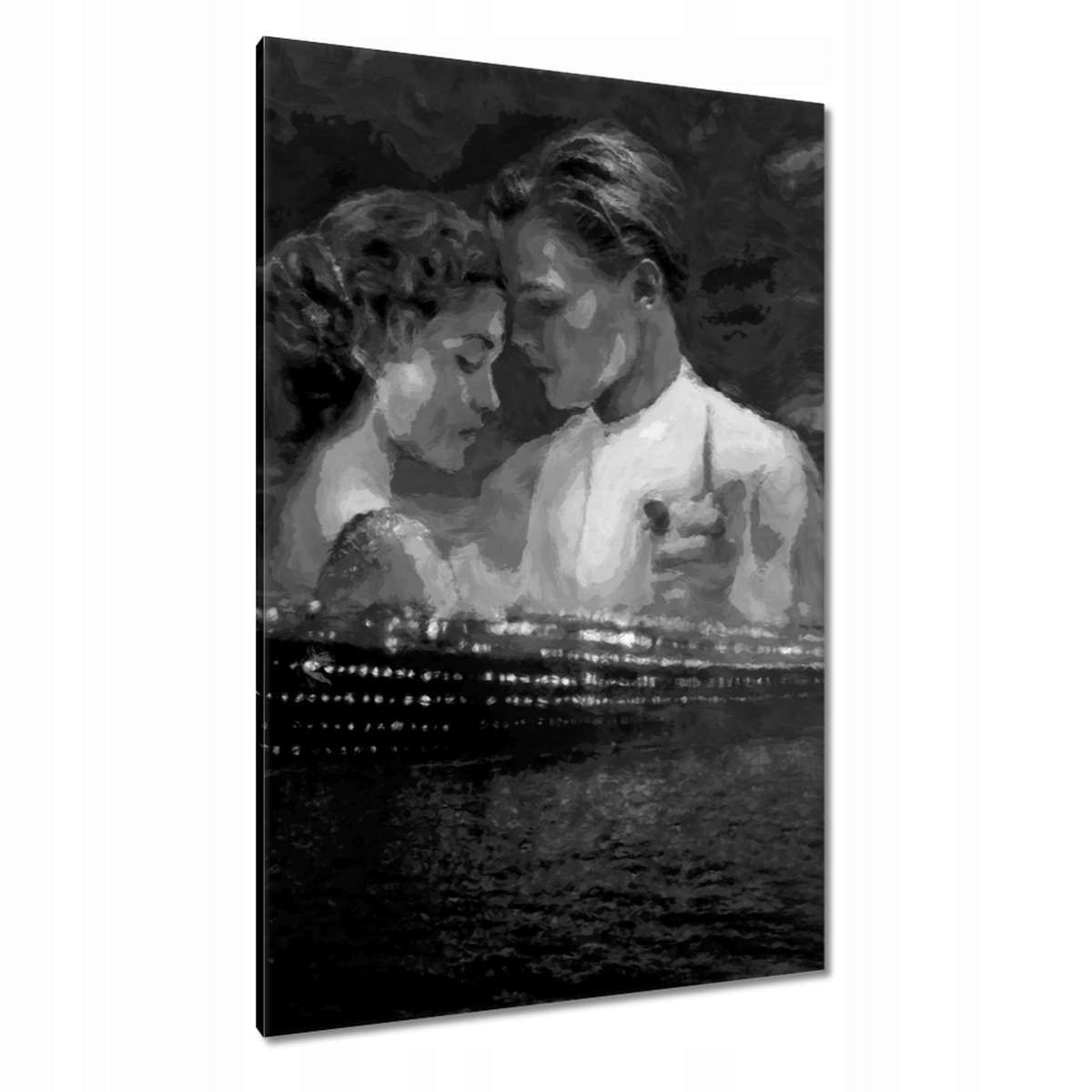Obrazy 80x120 Titanic Černobílé