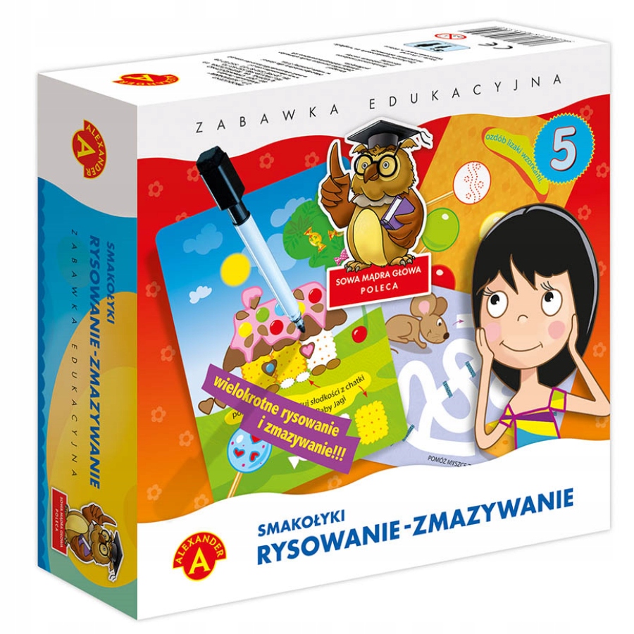 RYSOWANIE - ZMAZYWANIE SMAKOŁYKI ALEXANDER