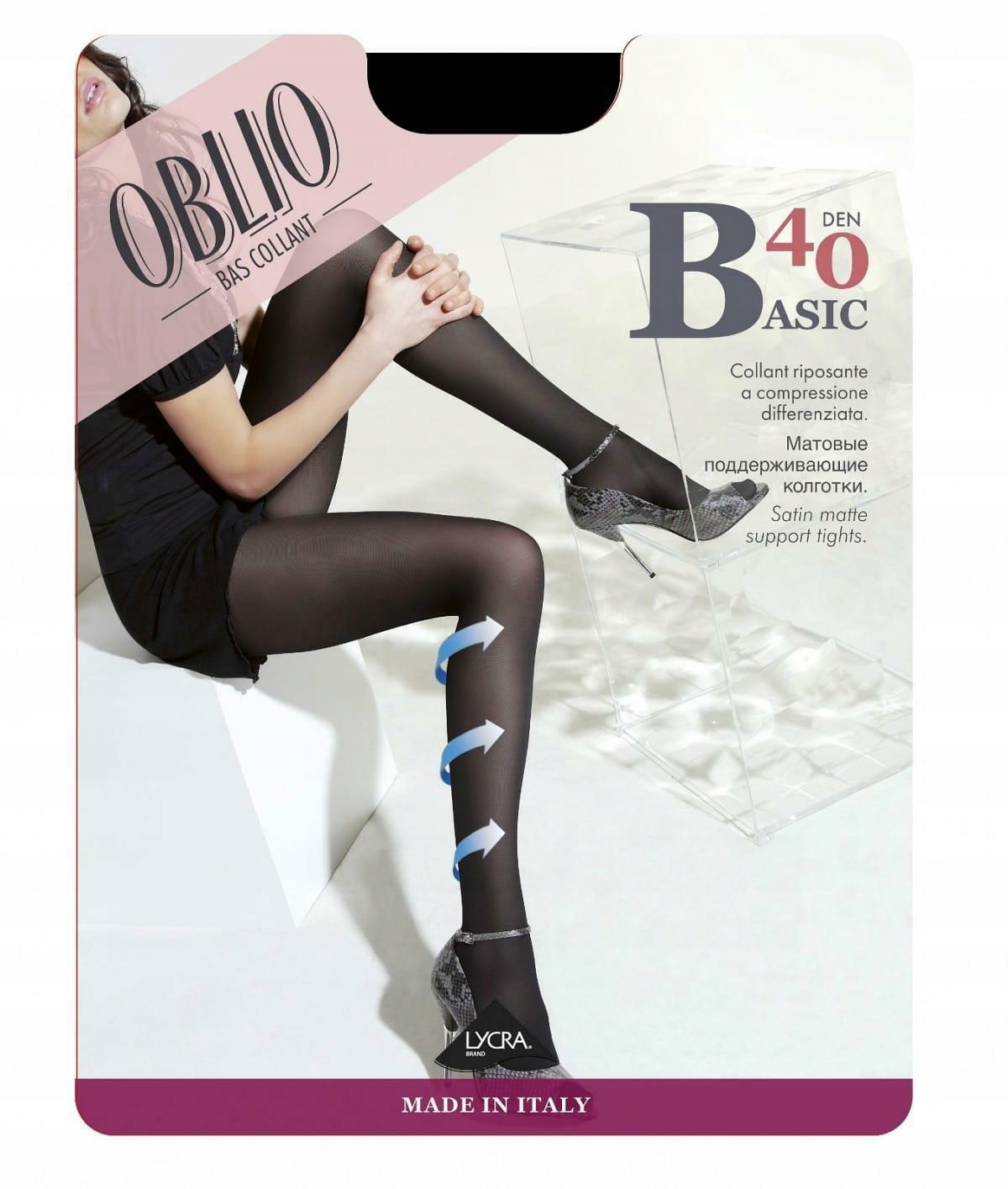 

Oblio BA4B Basic 40 XL roz. 5-XXL / Nero