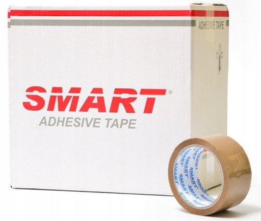 

Taśma pakowa klejąca Smart brąz 48x100 Karton