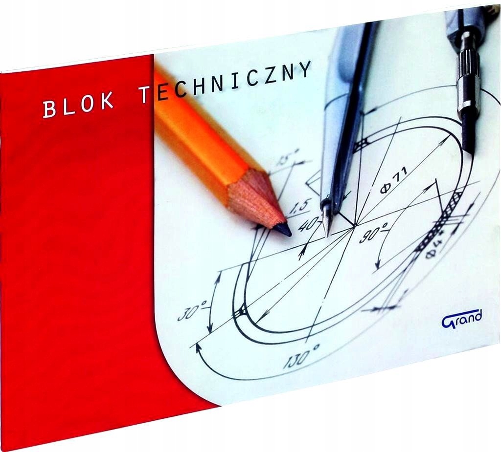 

Blok Techniczny Biały A3/10 Kartek