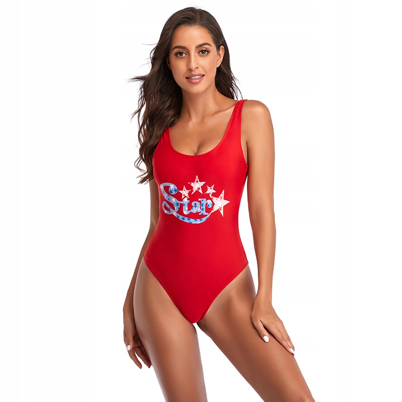 STRÓJ KOSTIUM KĄPIELOWY JEDNOCZĘŚCIOWY SEXY - L