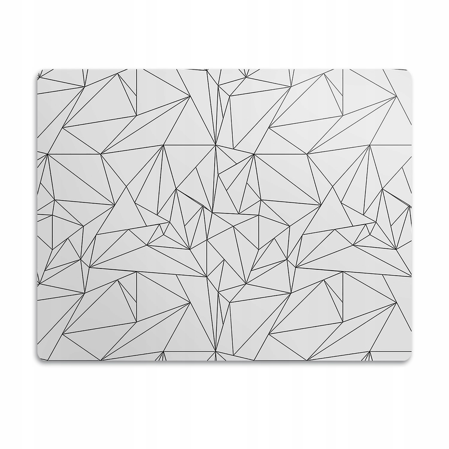 Levně Podložka pod misku pro psa Geometrické trojúhelníky 60x40