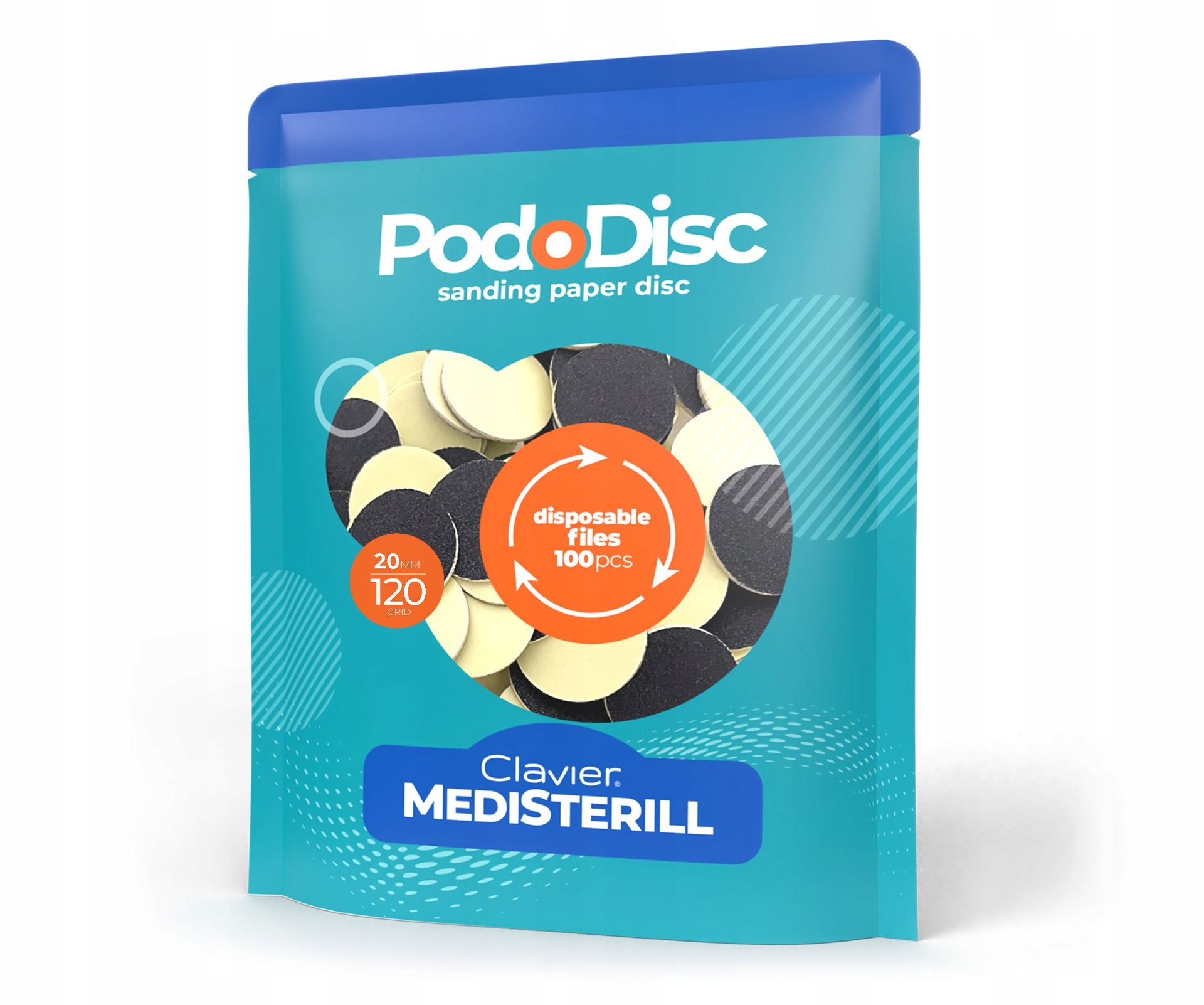 

Nakładki Wymienne Ścierne Do Pododisc 20mm #120