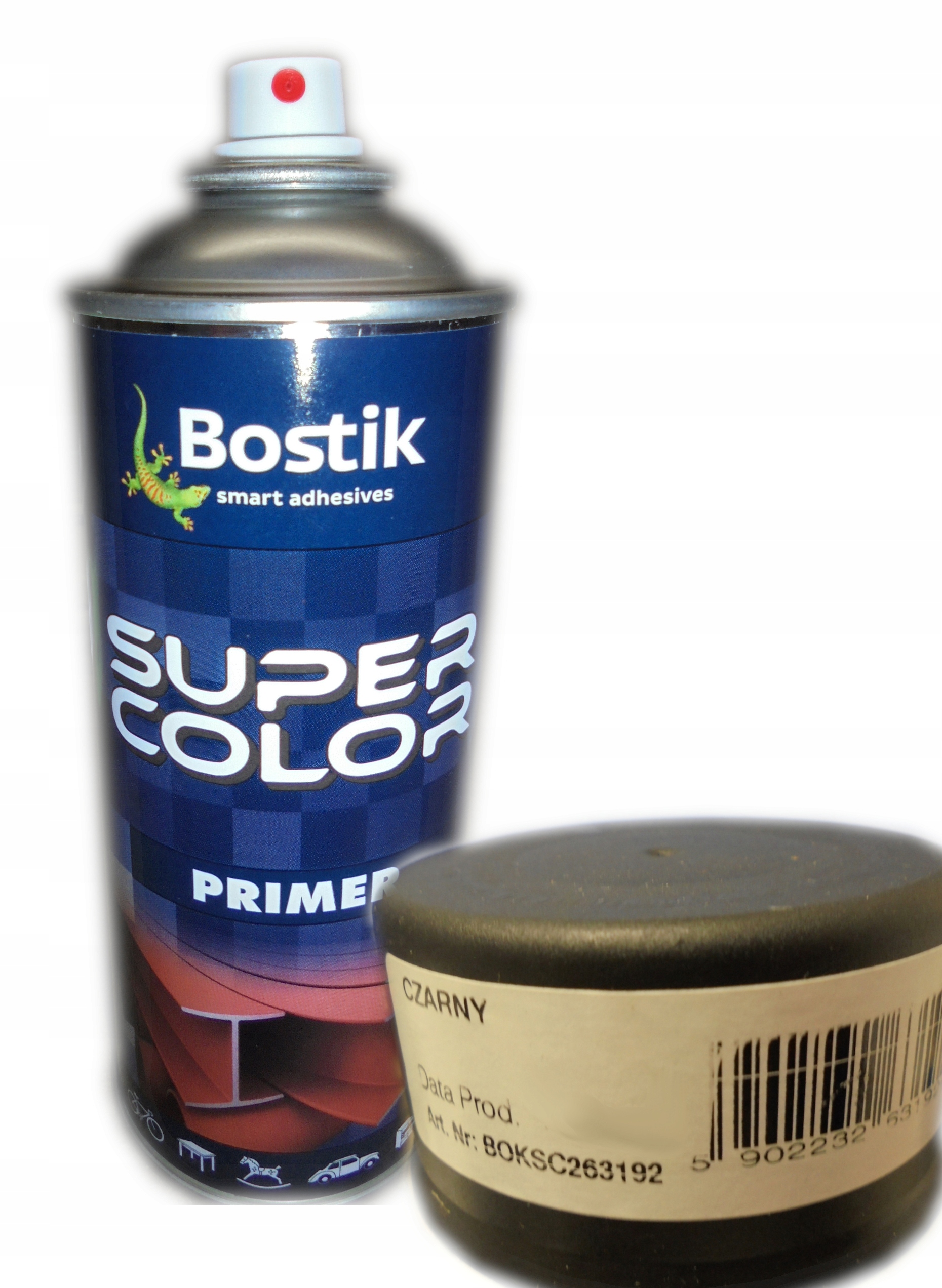 Antykorozyjna farba primer podkład w sprayu czarny