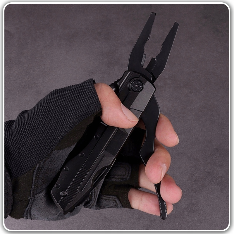 MULTITOOL NARZĘDZIE WIELOFUNKCYJNE SCYZORYK NÓŻ 21w1 Materiał narzędzi stal