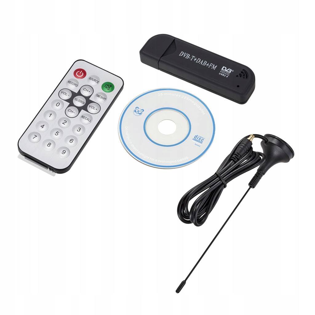 USB T + + FM RTL2832U + R820T2 T Receiver Producent bez marki