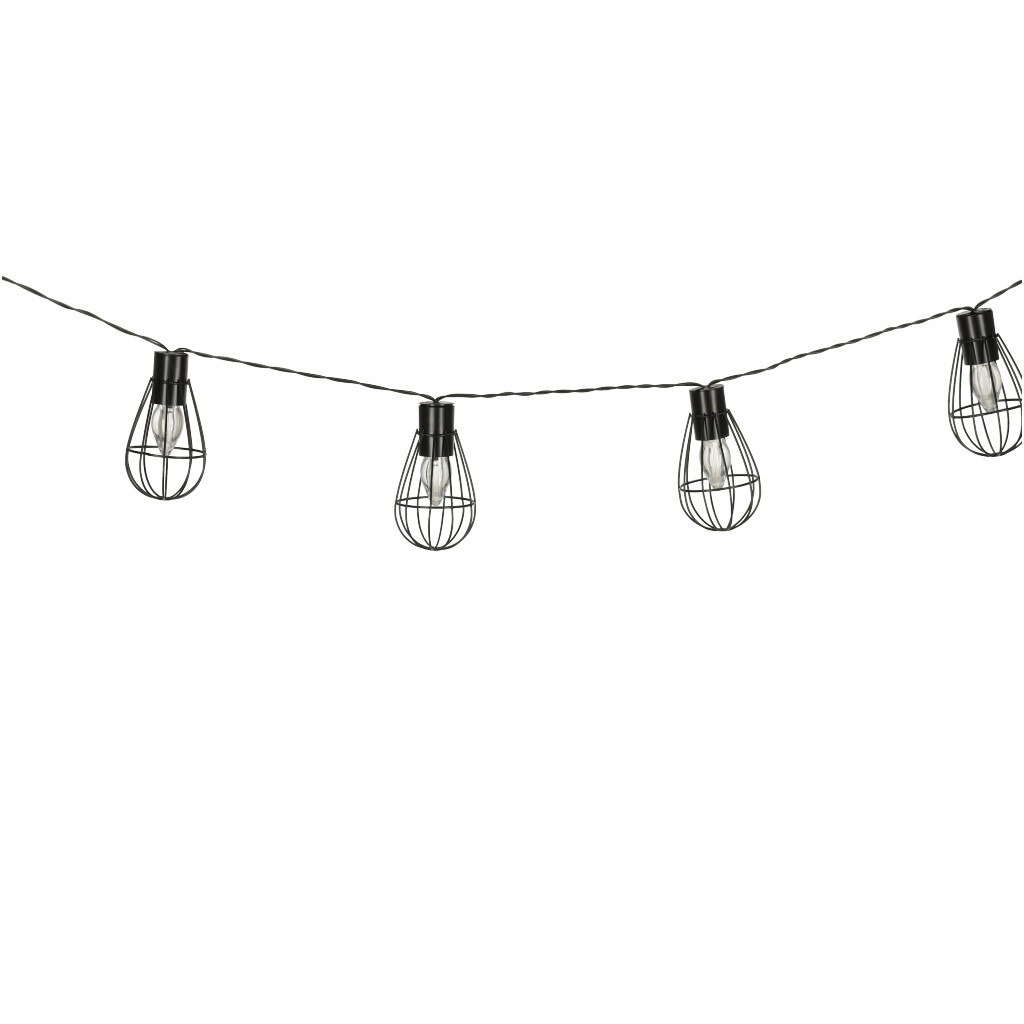Lampki ogrodowe solarne żarówki girlanda loft 10LE Kod producenta KX4971