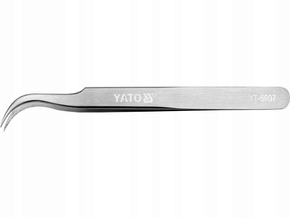 PĘSETA ODGIĘTA PRECYZYJNA 115MM NIERDZEWNA YATO Marka Yato