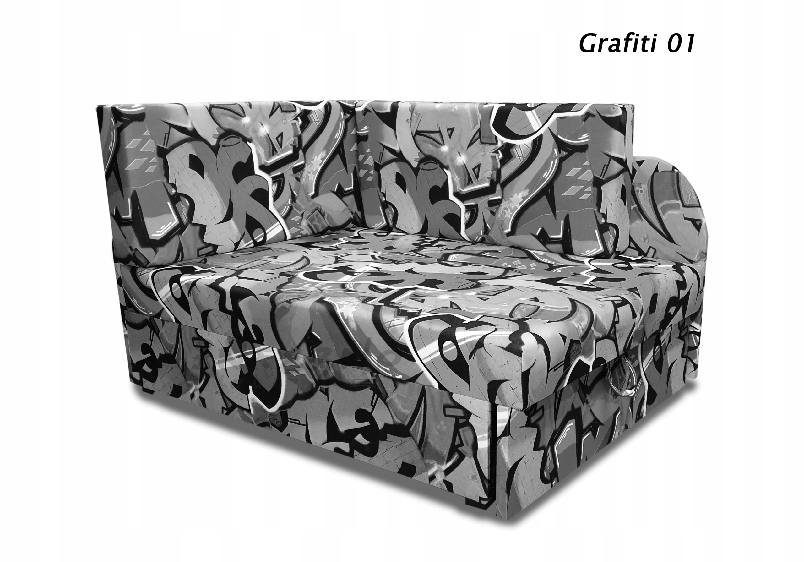 Łóżko narożne dla dziecka, sofka dziecięca KUBUŚ Kolor wielokolorowy