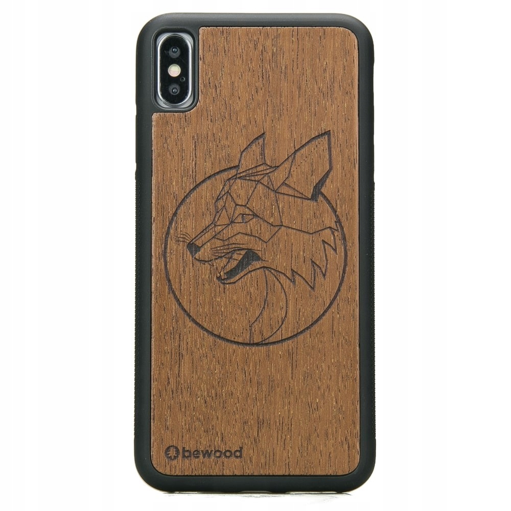 Pouzdro Bewood pro iPhone Xs Max Lis Merbau