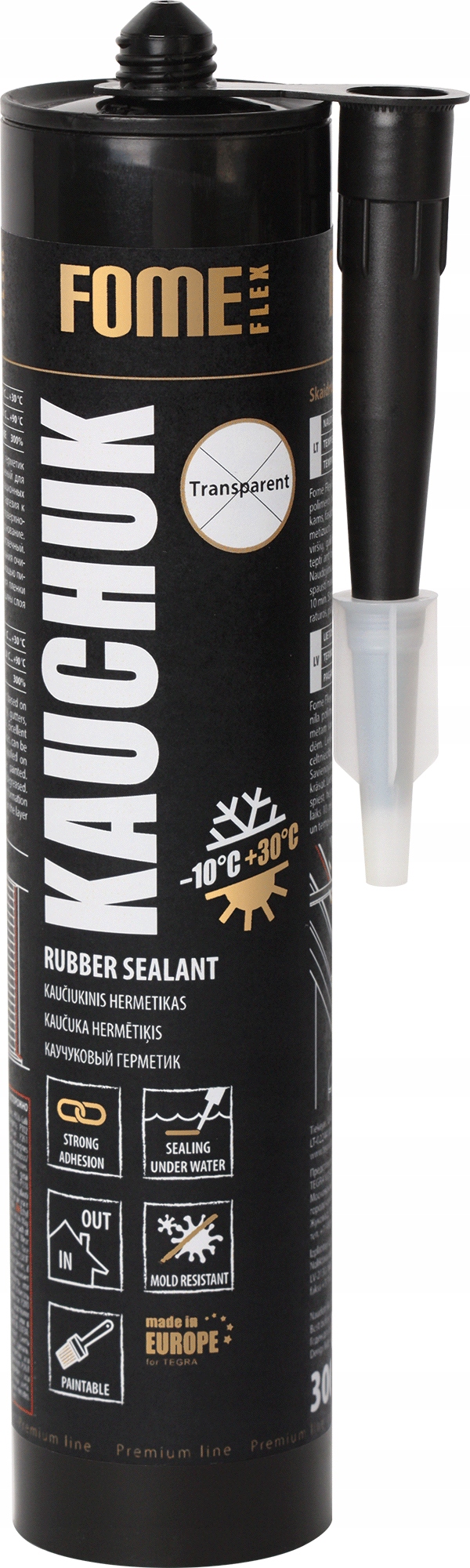 

Uszczelniacz dekarski bezbarwny 300 ml