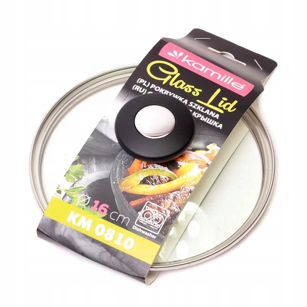 POKRYWKA SZKLANA DO PATELNI GARNKA 16 CM