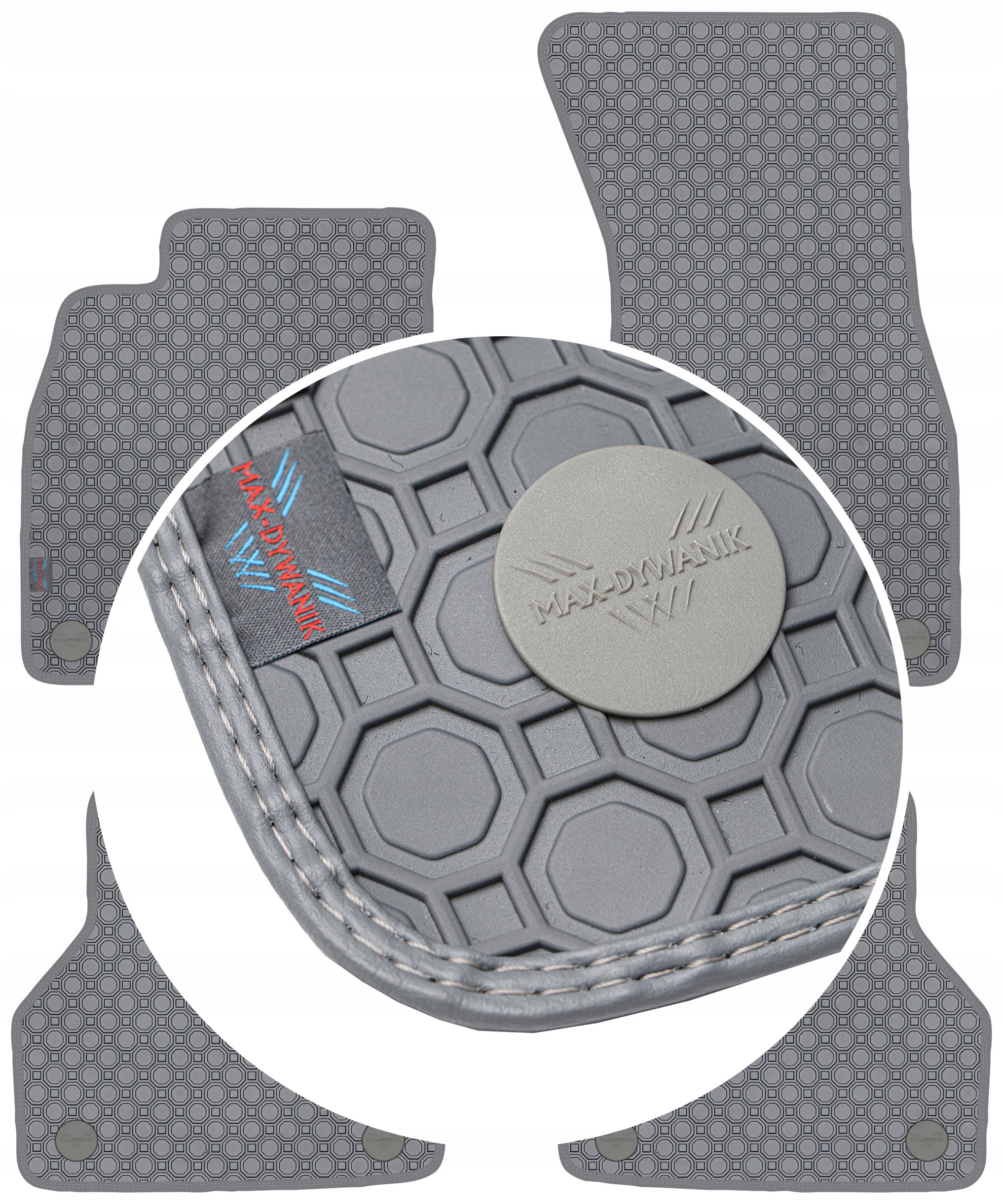 Audi A6 C8 2018 Koberce Popielate