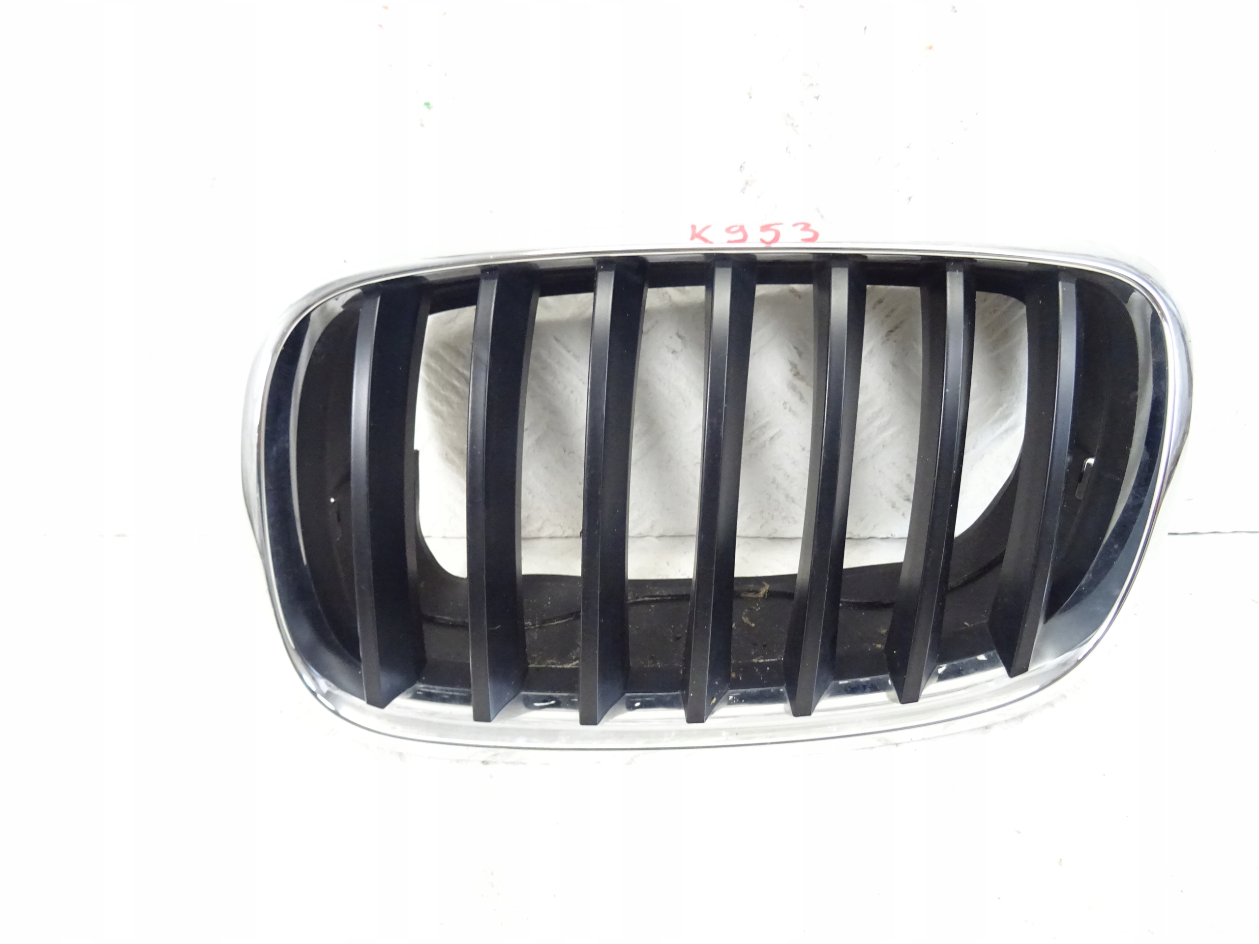 grill grille front front kidney grille left BMW X5 X6 E70 E71 51137171395