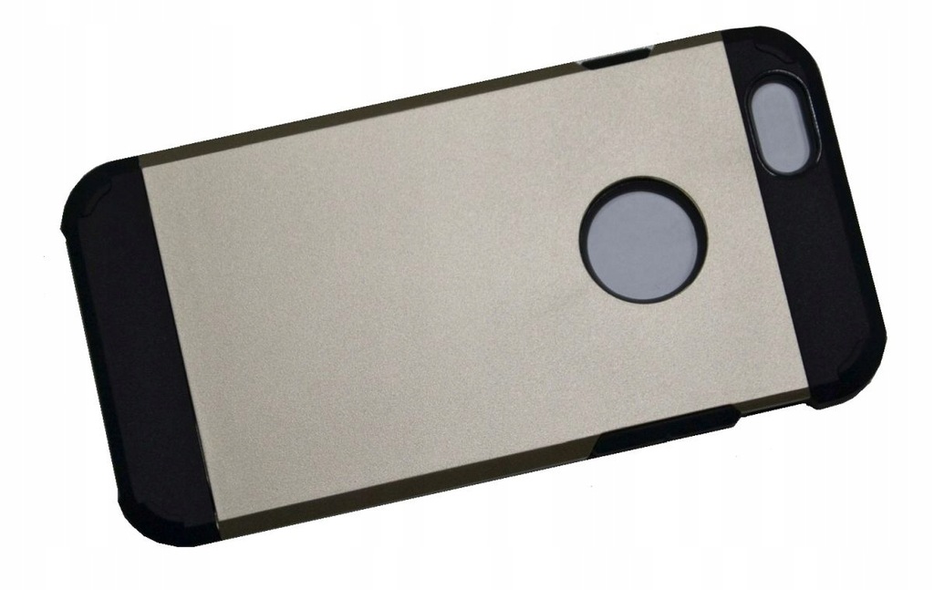 Plecki Armor Pancerne Złote Etui iPhone 6 6S Obudowa