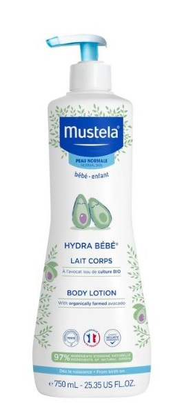 Mustela Hydra Bebe, Mleczko do ciała, 750ml Stan opakowania oryginalne