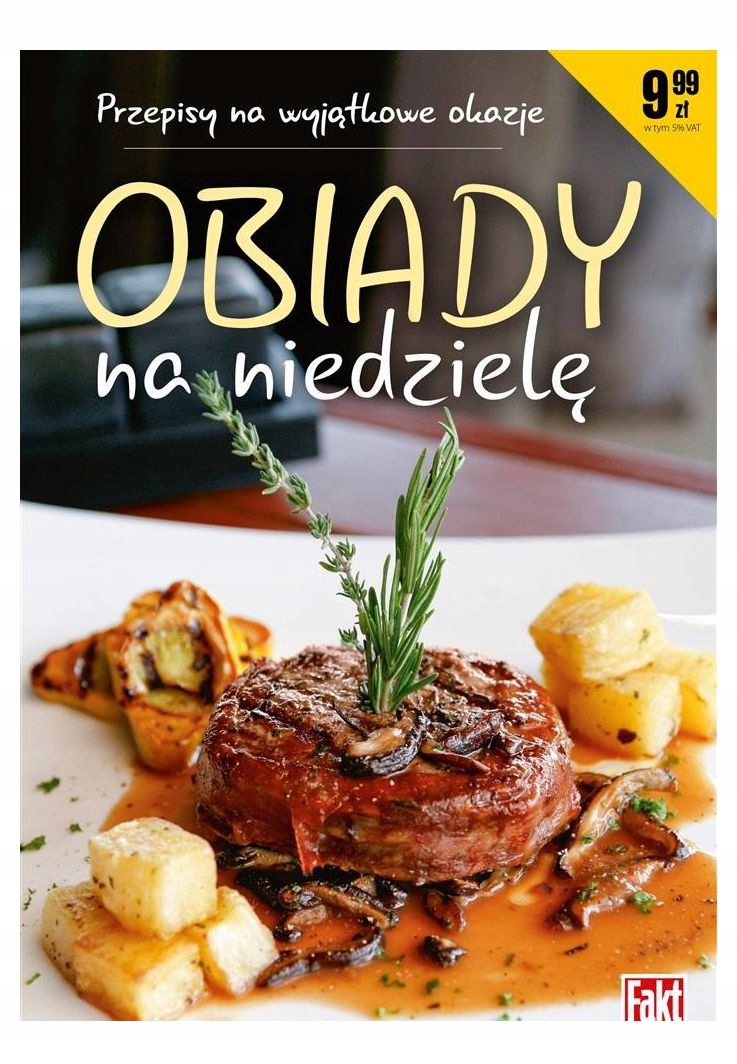 FAKT RADZI. OBIADY NA NIEDZIELĘ - Wanda Bednarczuk [KSIĄŻKA]