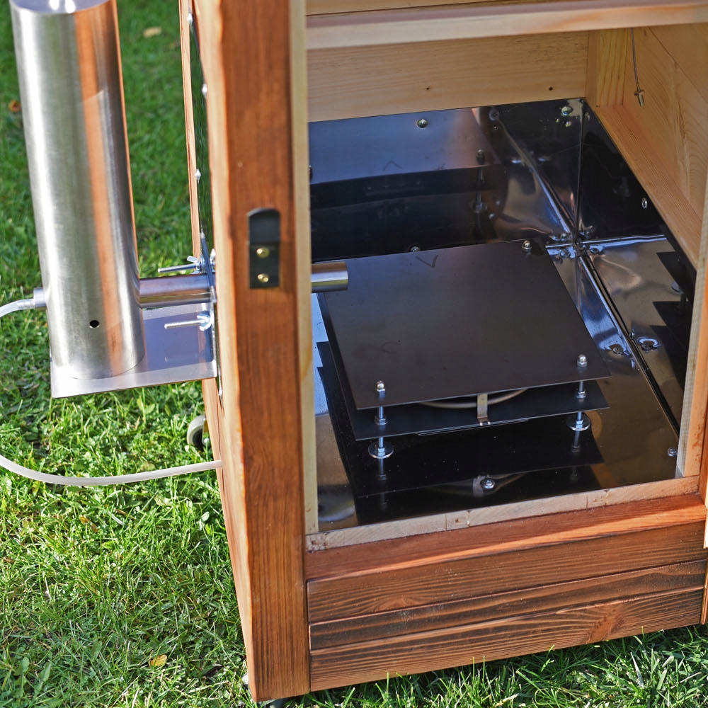 WĘDZARNIA ELEKTRYCZNA AUTOMATYCZNA DOMOWA OGRODOWA PANKORNIK DYMOGENERATOR EAN (GTIN) 5905214400606