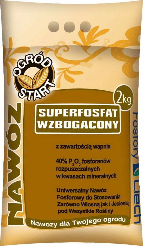 SUPERFOSFAT WZBOGACONY 2kg OGRÓD START