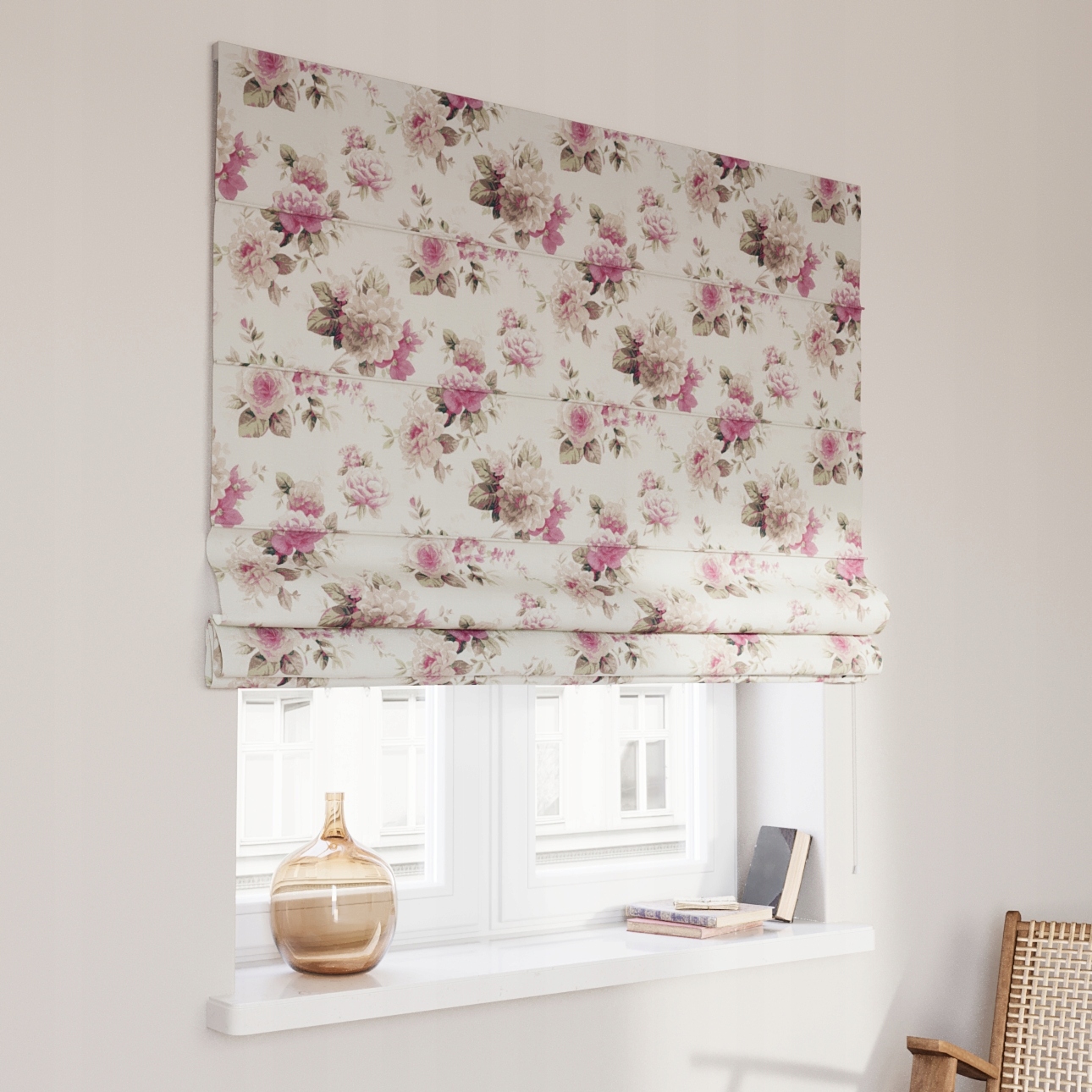 Hotová rímska roleta Capri 120x170 cm fialová