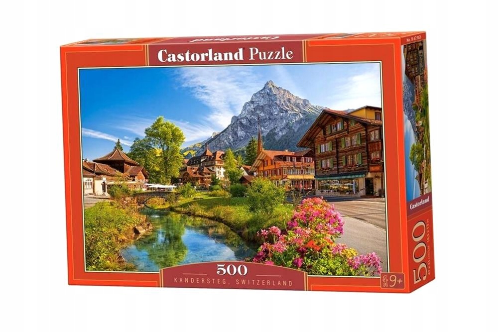 PUZZLE 500 KANDERSTEG, SWITZERLAND CASTOR