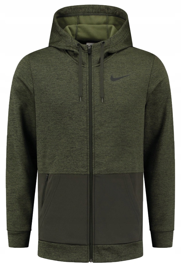 Mikina Nike Therma Tréninková rozepínací Kapuce CU6231-356 S