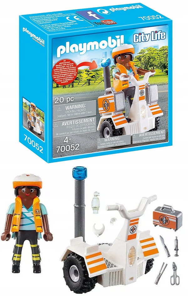

Klocki Playmobil 70052 Ratowniczy Balance Racer %